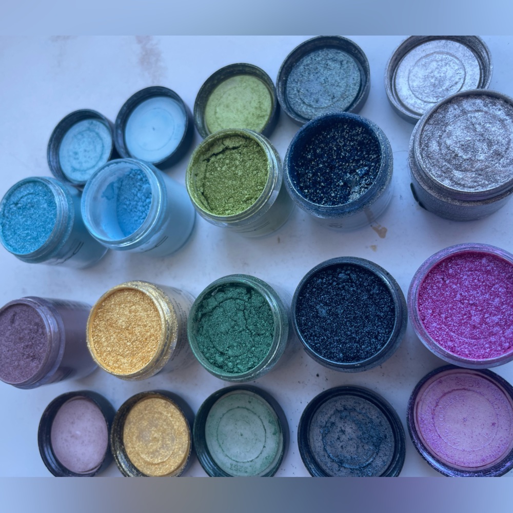 MAC Cosmetics pigments (in original jars)